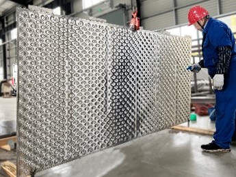 Laser Welded Pillow Plates